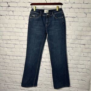 White House Black Market Dark Blue Straight Leg Jeans